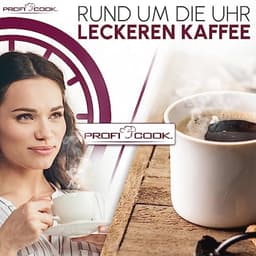 Koffiezetapparaat 8-10 Kopjes met Timer en Sensor Touch Bediening — thumbnail 5