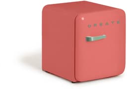 CREATE - Koelkast in retrostijl - Terracotta - Handvat Sage - FRIDGE RETRO 48L — thumbnail 3