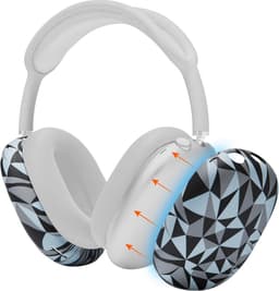 Beschermhoes Hoofdtelefoon voor Airpods Max / Oorschelpen Cover Premium Siliconen Grijs — thumbnail 1