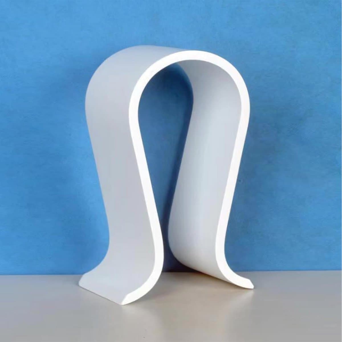 Houten hoofdtelefoonhouder - Duurzaam en Antislip Design voor Thuis en Kantoor — afbeelding 1