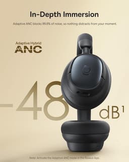 Comfortabele Over-Ear Hoofdtelefoon met Actieve Ruisreductie en Lange Batterijduur — thumbnail 2