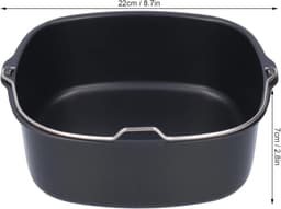 Bakvorm voor Heteluchtfriteuse - Taartvorm en Ovenschaal met Antiaanbaklaag (22 cm) — thumbnail 7