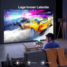 ULTIMEA Apollo P40 - Projector - Beamer - zwart — thumbnail 4