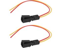 2 Stks Auto Tweeter Draad Vervangingsadapter voor Audi