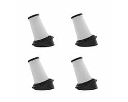 Filters - 4 Stuks - Geschikt voor Grundig VCH9930 VCH9932/Beko VRT 61814 - HEPA-filter - Handstofzuiger Vervangingsfilter - Stofzuigerfilter