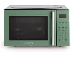 Magnetron met Grillfunctie en Ovenfunctie - 23L Inhoud - 10 Programma's - Groen — afbeelding 1