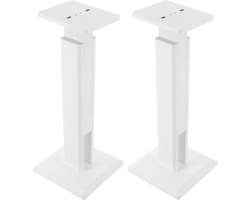 Set van 2 In hoogte Verstelbare Speaker Stands (65-85 cm) - Stabiel & Vrijstaand