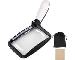 Leesvergrootglas met Licht - Handzaam en Praktisch voor Senioren en Kinderen