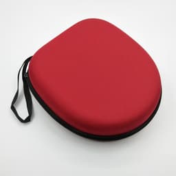 Koptelefoon draagtas, universele harde koptelefoon opbergtas - geschikt voor de meeste merken/Bluetooth/HiFi/bedrade koptelefoons (rood) — thumbnail 1