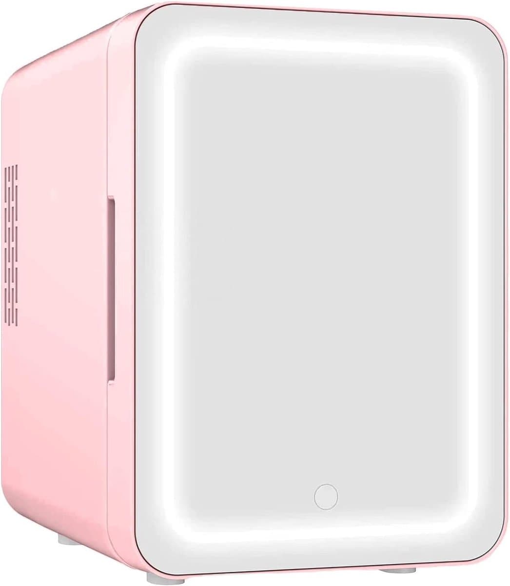 Mini Koelkast - Minibar - Skincare Fridge - Roze — afbeelding 1