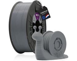 PLA 3D Printer Filament 1.75mm Asgrijs, 1kg Spoel - Milieuvriendelijk Materiaal voor 3D Printers