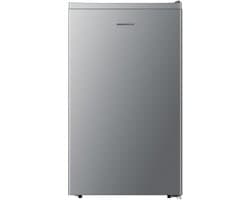 Heinner HF-HS94SE++ Tafelmodel Koelkast 94 L – Mechanische Thermostaat – LED-verlichting – Omkeerbare Deur – Zilver – 5 Jaar Garantie