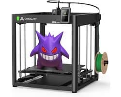 Creality Ender-5 Max 3D-printer - 64-punts automatische bednivellering - Dubbele Z-as - 700 mm/s ultrasnel printen - Groot bouwvolume van 400 x 400 x 400 mm - Nauwkeurige FDM-printing bij 300°C hoge temperatuur