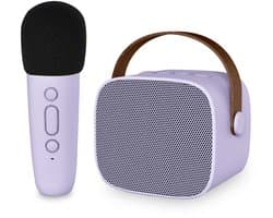 imoshion Karaoke Set - Met Bluetooth Speaker en Draadloze Microfoon - Karaokeset voor Volwassenen en Kinderen