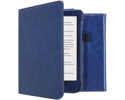 Ereader Hoes - Geschikt voor Kobo Clara HD - Donkerblauw