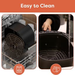 Airfryer 5 Liter met Digitale Touch Bediening - Zonder Olie Frituren, Bakken & Drogen – 8 Programma's — thumbnail 7