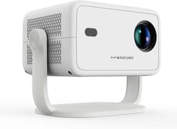 Tresaro Magcubic L018 Mini Beamer, Beamer en Projector – Full HD 1080P, 650 ANSI-Lumen, Draagbare Mini Beamer met Android OS, Bluetooth, Ingebouwde Luidspreker en Projectiegrootte tot 300 Inch voor Home Cinema, Gaming en Presentaties — thumbnail 1