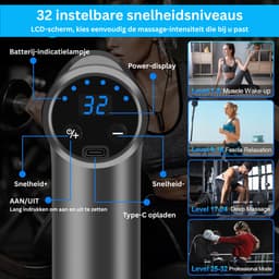 White-Label® Massage Gun Professioneel - Massage Apparaat - Theragun — thumbnail 2