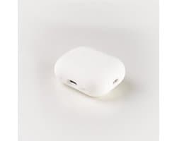 Hoesje voor de AirPods Pro 3 in de kleur Wit - TCH - Beschermhoes - Siliconen - Case - Soft case