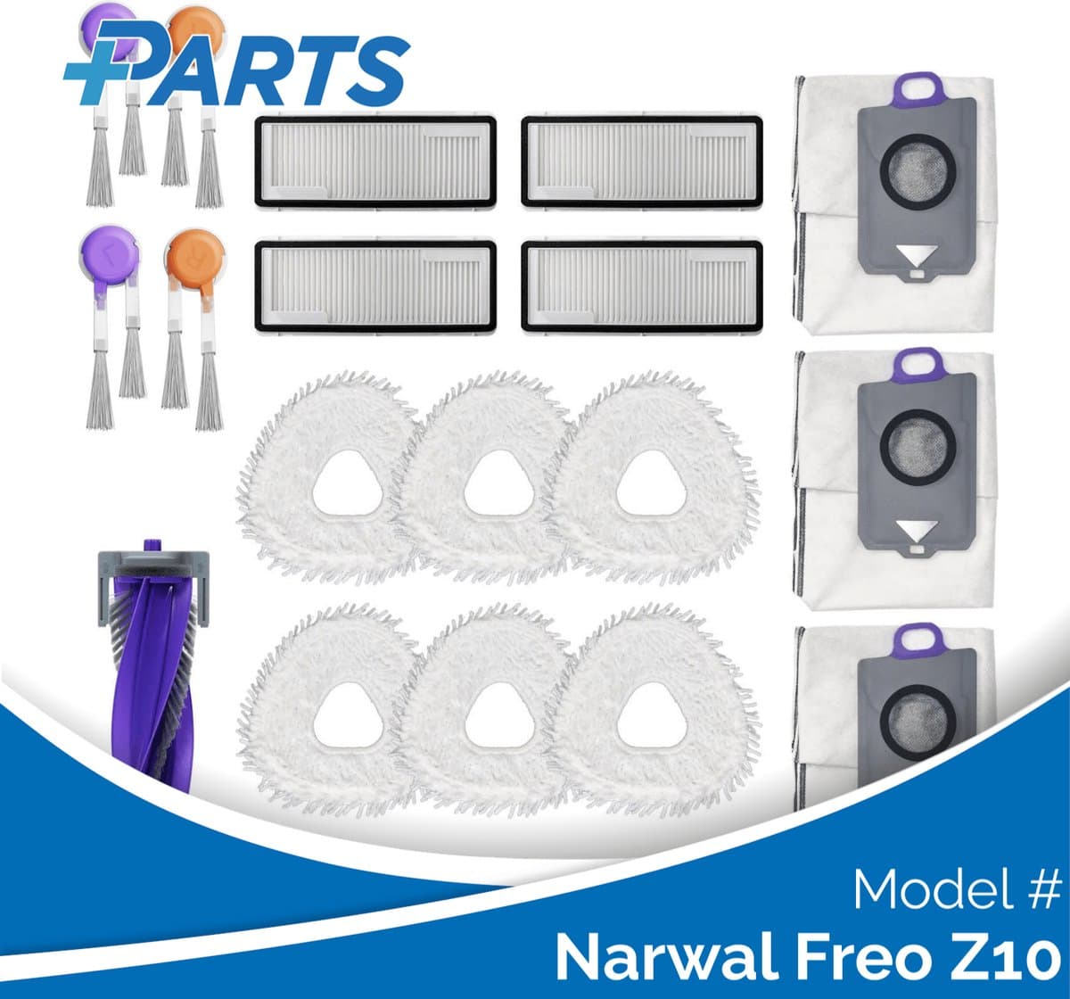 Narwal Freo Z10 Onderhoudsset (Plus.Parts® alternatief voor CP-PJ-A00187-00-00) — afbeelding 1