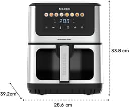 Digitale Airfryer 6,5L met 8 programma’s en Touchscreen — thumbnail 7