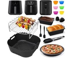 Accessoires heteluchtfriteuse Gescht voor Philips Essential Airfryer XL 6,2L HD9270/90, Philips Airfryer 5000 Series XXL 7,2L HD9285/90, Airfryer siliconenvorm Accessoires grillrooster enz. — afbeelding 1