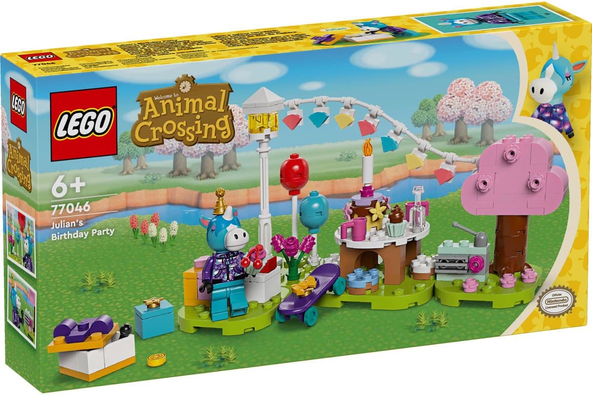 LEGO Animal Crossing Julians Verjaardagsfeestje - 77046 — afbeelding 1