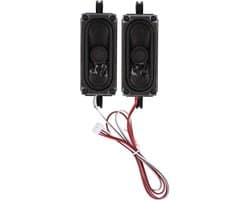 4 Ohm 5W TV Box-Luidspreker Set van 2, Geluidsversterker met 40 Cm Verbindingslijn, Heldere Audio, Vervanging voor LCD TV en reclamespeler