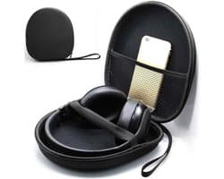 Hoes voor Over-Ear Hoofdtelefoon - Harde Beschermhoes met Rits en Opbergvak