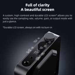 High-Fidelity R2R DAC en Hoofdtelefoonversterker met 1300mW Vermogen - Zilver — thumbnail 2