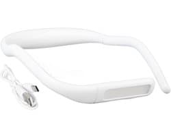 Oplaadbare LED Leeslamp met Verstelbare Helderheid en 3 Kleurmodi - Ideaal voor Bed en Reizen