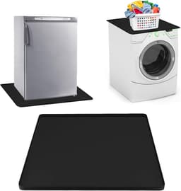 Lekbak/Vloerbeschermer 60x60 cm voor Wasmachine, Koelkast en Vrieskast - Waterdichte Siliconen Mat — thumbnail 1