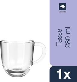 Vaatwasmachinebestendige koffiemok met handvat – 280 ml, stapelbaar, magnetronbestendig — thumbnail 4