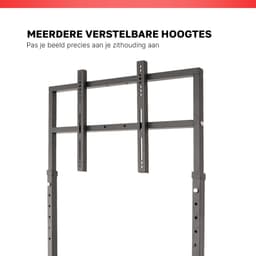REBBLERS® TV Standaard voor SIMR Series Racing Simulator Cockpits - Vrijstaand Monitor Standaard - Verstelbaar & Vergrendelbaar — thumbnail 2