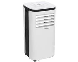 OZEANOS OT-AC-9000 Mobiele AC airconditioner met koelvermogen tot 9000 BTU/h, stille werking onder 65 dB, timer- en slaapfunctie, koelventilator- en ontvochtigingsmodus voor ruimtes tot 90 m3