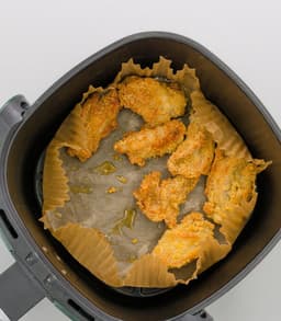 16cm*16cm, 200 vellen, vierkante bakplaat voor airfryer, speciaal voor airfryers. — thumbnail 2