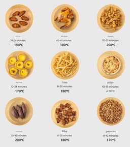 16cm*16cm, 200 vellen, ronde bakvorm voor airfryer, speciaal voor airfryers. — thumbnail 3