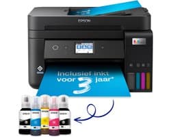 Epson EcoTank ET-4850 - All-In-One Inkttank Printer - Inclusief tot 3 jaar inkt