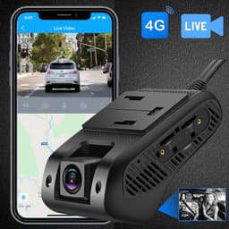 Viatel Jimi 4G Auto Dashcam JC400D Gps Tracking Met Wifi 2 Live Stream Video Record Cloud Storage Batterij Cut-off Brandstof Afstandsbediening 1080P Dvr — thumbnail 1