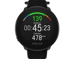 Polar Unite Fitnesshorloge en -tracker -  Zwart - Hook&Loop - M-L