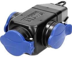 Orno OR-AE-1346 - Spatwaterdichte Stekkerdoos - 3x2P+Z - 16A