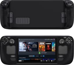 YONO Soft Case geschikt voor Valve Steam Deck / OLED - Siliconen Hoesje - Zwart — thumbnail 1