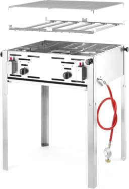 HENDI Roast-Master Maxi – krachtige barbecue – 11kW – roestvast staal – 650x540x840 mm — thumbnail 3