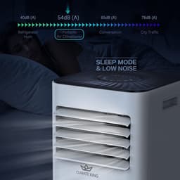 9000 BTU [2,6KW] | koelen & verwarmen Mobiele airco | Climate King A010G | Portable, Carrier, mobile airconditioner | Beste keus — thumbnail 3