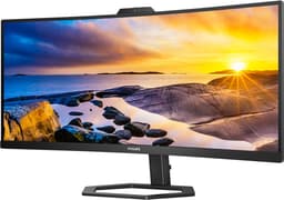Philips 34E1C5600HE - QHD Curved Ultrawide Monitor - Webcam - Windows Hello - USB-C 65w - USB hub - 34 inch — thumbnail 5
