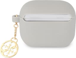 Guess Charms Silicone Case voor Apple Airpods 3 - Grijs — thumbnail 3