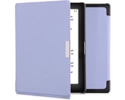 kwmobile e-reader hoesje geschikt voor Kobo Aura Edition 1 hoes - E reader flip case met magnetische sluiting - Ereader cover in lavendel