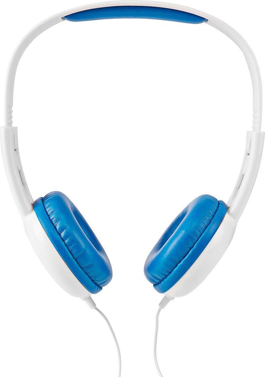 Nedis Bedrade On-ear Koptelefoon - 3,5 mm - Kabellengte: 1.20 m - 82 dB - Blauw — afbeelding 1