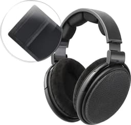 kwmobile band geschikt voor Sennheiser HD545 / HD565 / HD580 / HD600 / HD650 - Koptelefoonband in zwart - Zachte hoofdband voor hoofdtelefoon — thumbnail 3