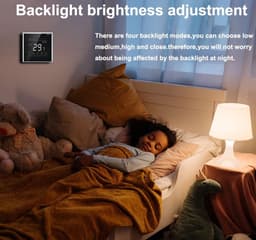 TechU™ Slimme Thermostaat Optimum – Alleen voor CV-ketel – Wit – App & Wifi – Google Assistant & Amazon Alexa — thumbnail 5